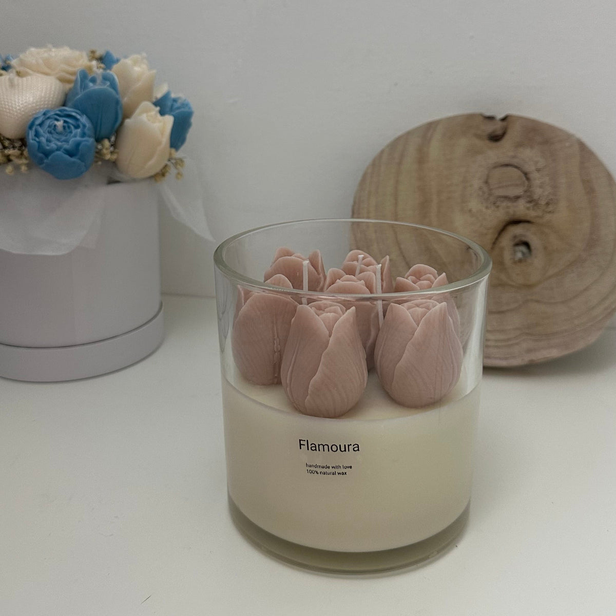 Blossom in glass