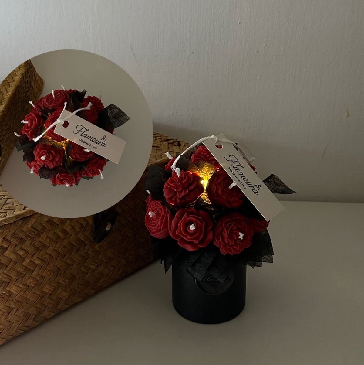 Cherry Illuminated Bouquet