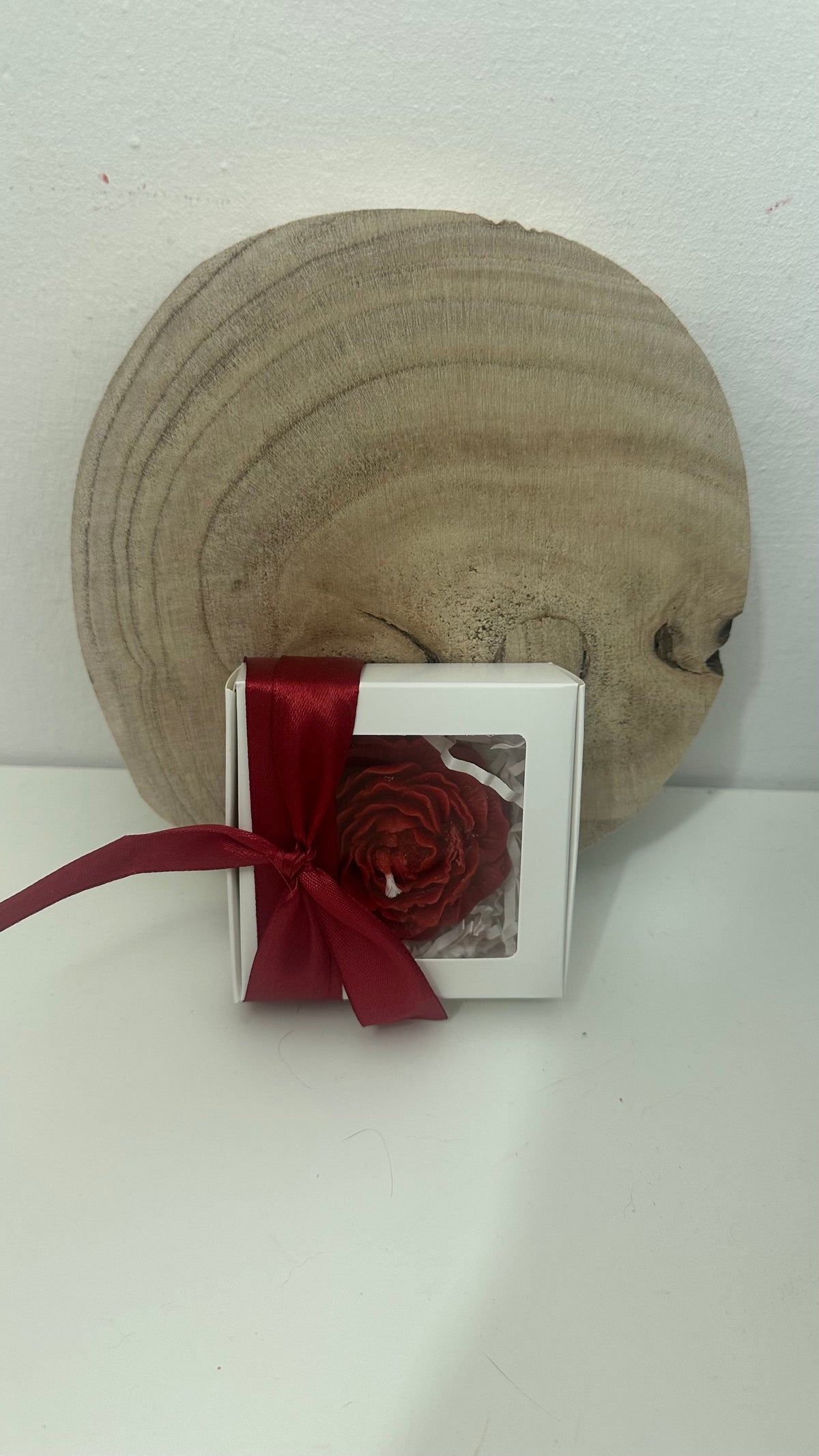 Small Rose Candle