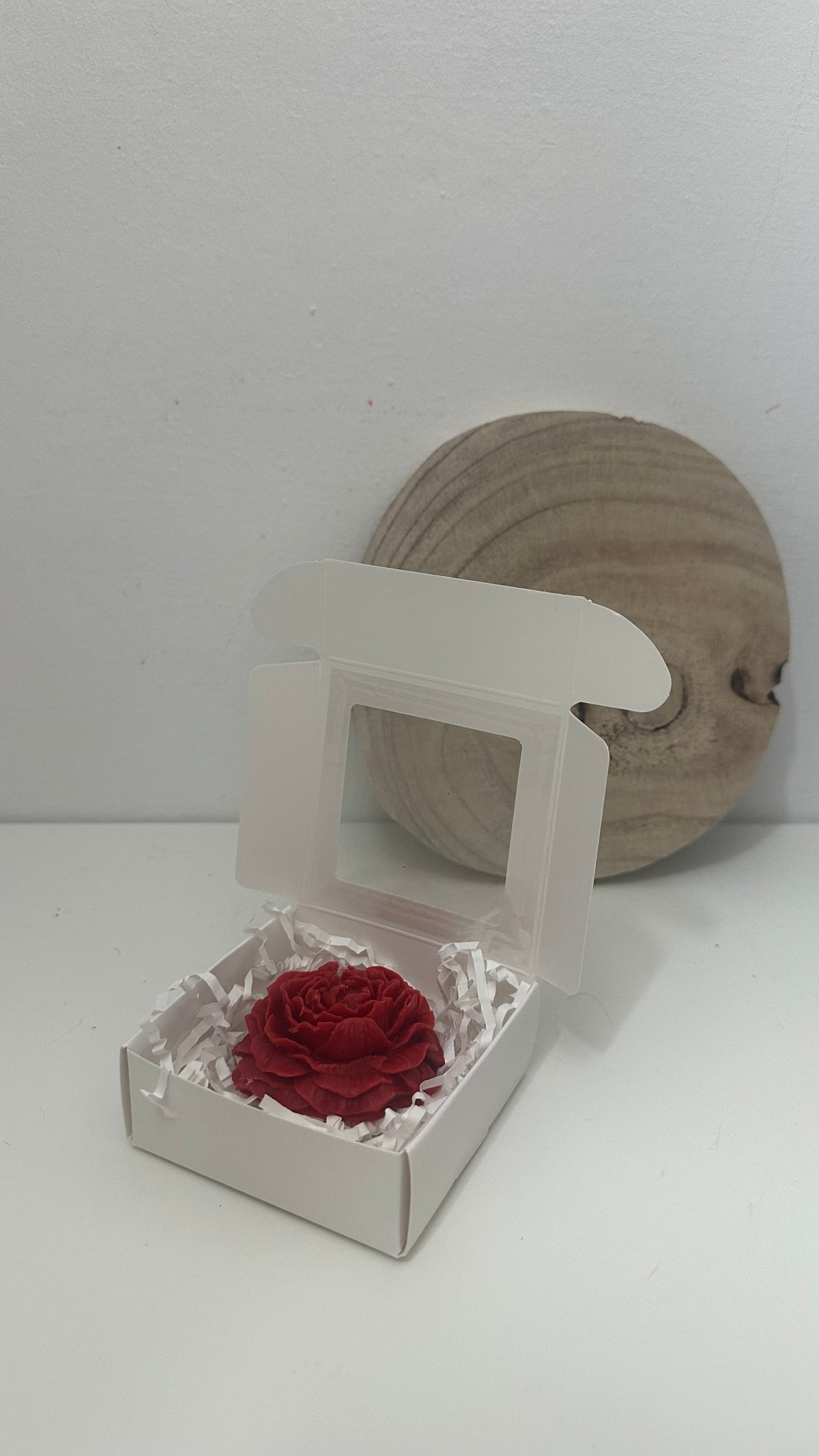 Small Rose Candle