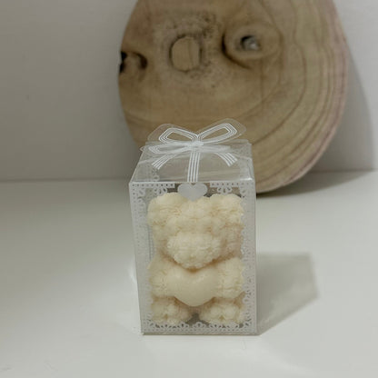 Floral Bear Candle – Small