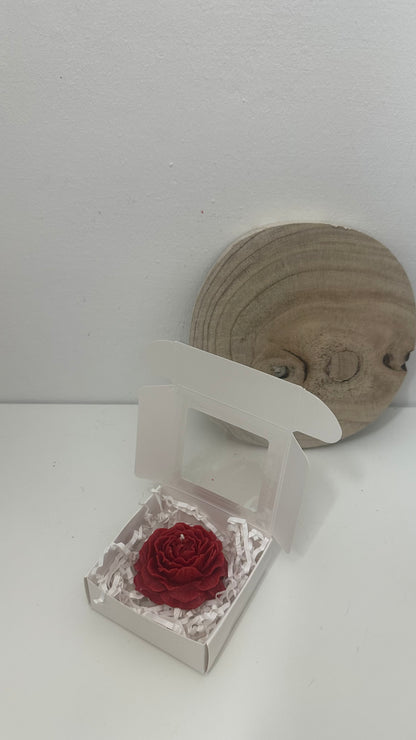 Small Rose Candle