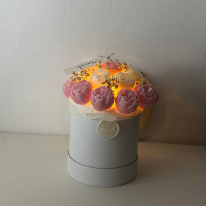 Blush Illuminated Bouquet - M