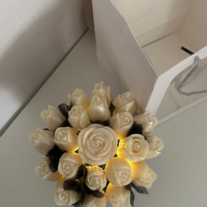 Noir Illuminated Bouquet – M