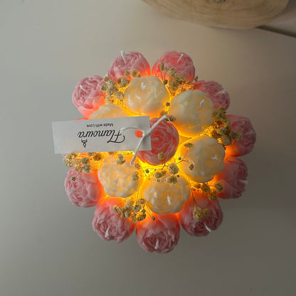 Blush Illuminated Bouquet - M