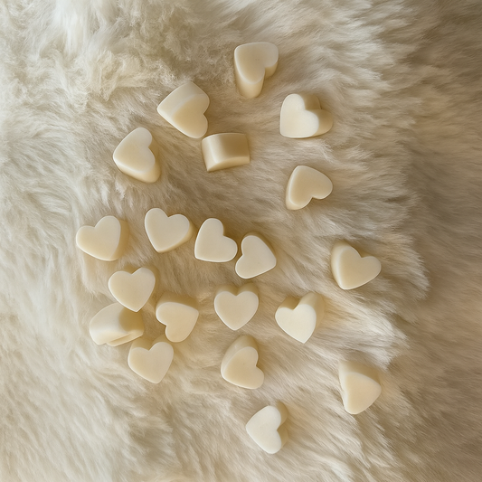 Heart Wax Melts-Jasmine