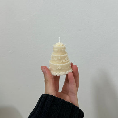 Mini Cake Candle
