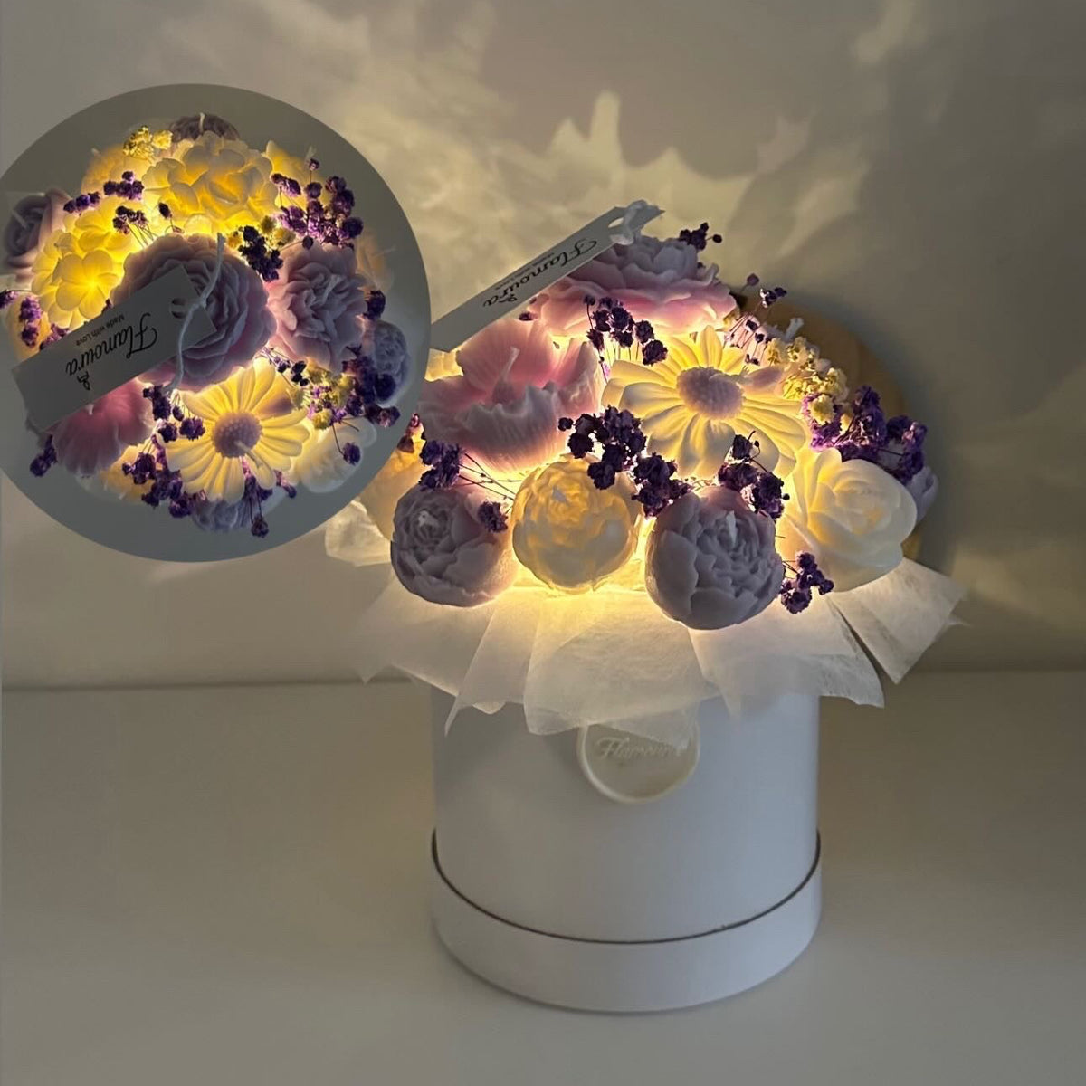 Lavender Illuminated Bouquet