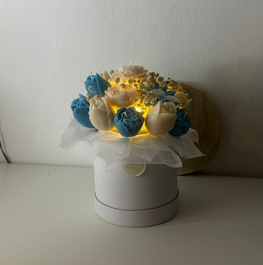 Blue Illuminated Bouquet -M