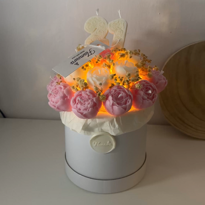 Blush Illuminated Bouquet - M